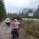 Juste avant le col de Cimabanche nous quittons le Haut Adige ou Tyrol Sud.