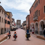 A vélo dans les ruelles de Mestre de Venezia